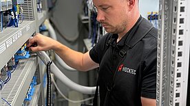 Ludger Asche bei der Arbeit