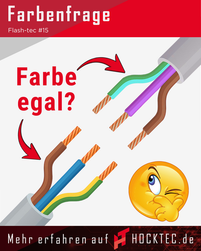 Startbild Flash-tec#15 - Farbenlehre bei Kabeln